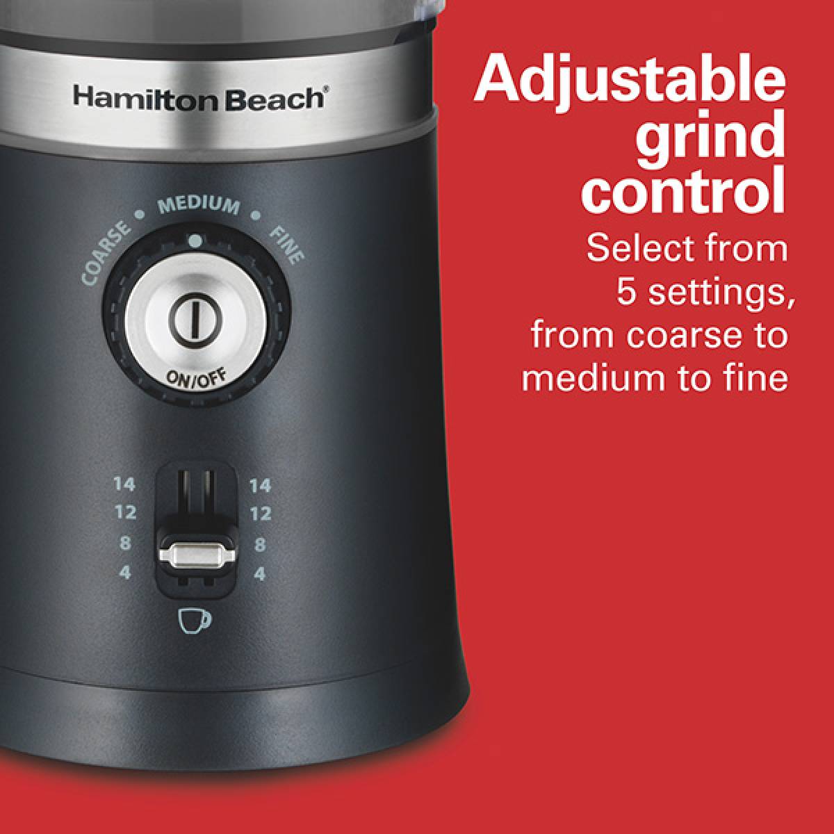 Hamilton Beach coffee grinder 80393-ME