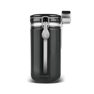 Karaca Mastermaid Locked Glass Storage Container – 1000 ml | Black, 153.09.01.5823