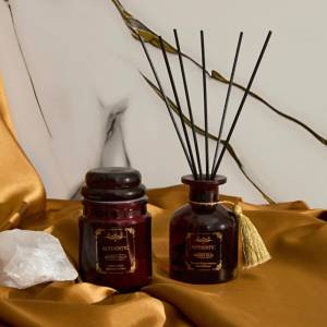 Karaca Home Authentic Series Sweet Oud Reed Diffuser | Luxurious Woody Home Fragrance