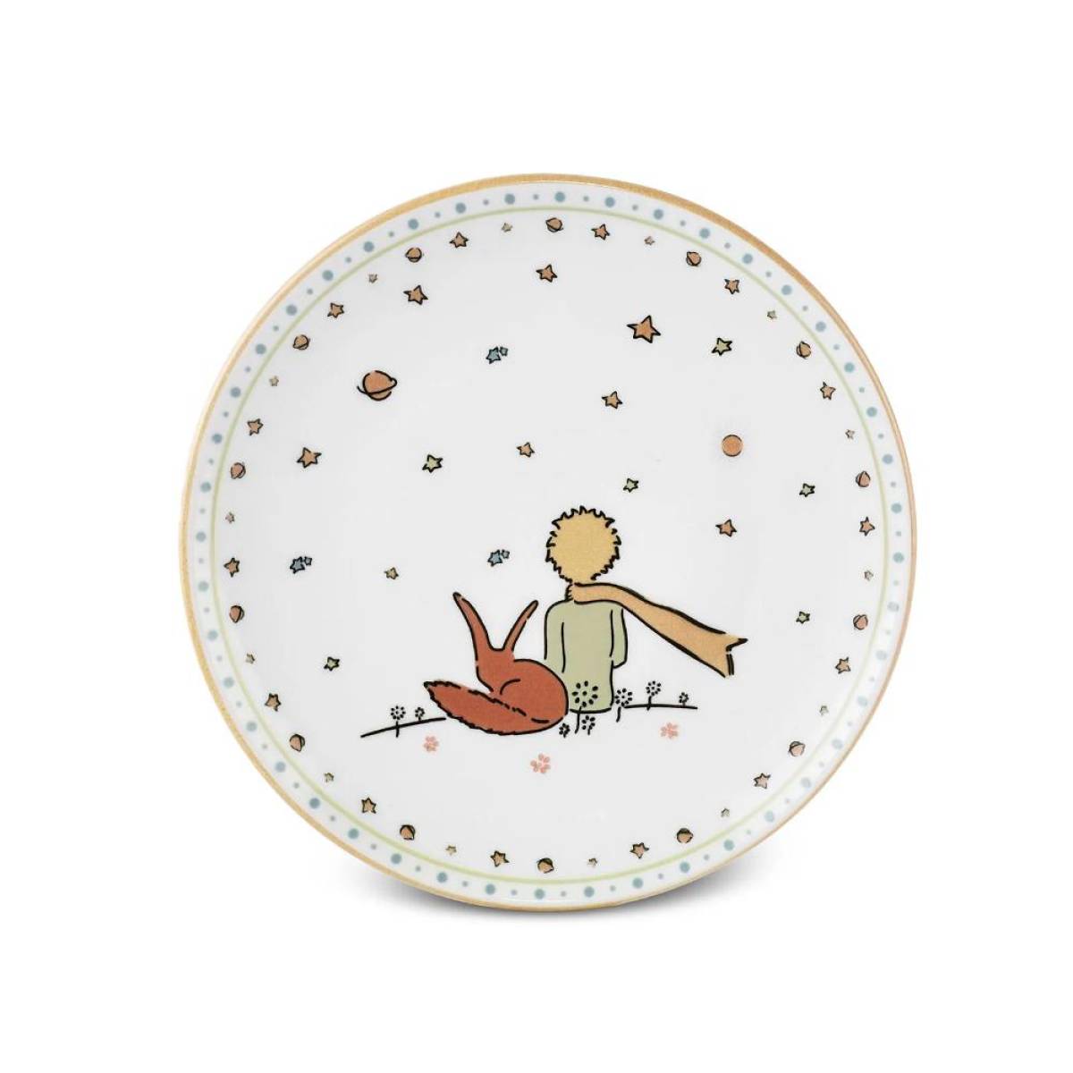 Karaca Little Prince 6-piece Ceramic Cake Set 20 Cm | Stoneware Dessert Plates