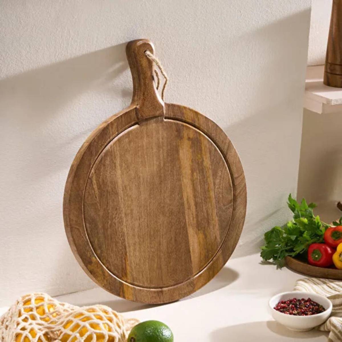 Karaca Premium Mango Oval Cutting And Serving Board 36×28 Cm, 8683650397304