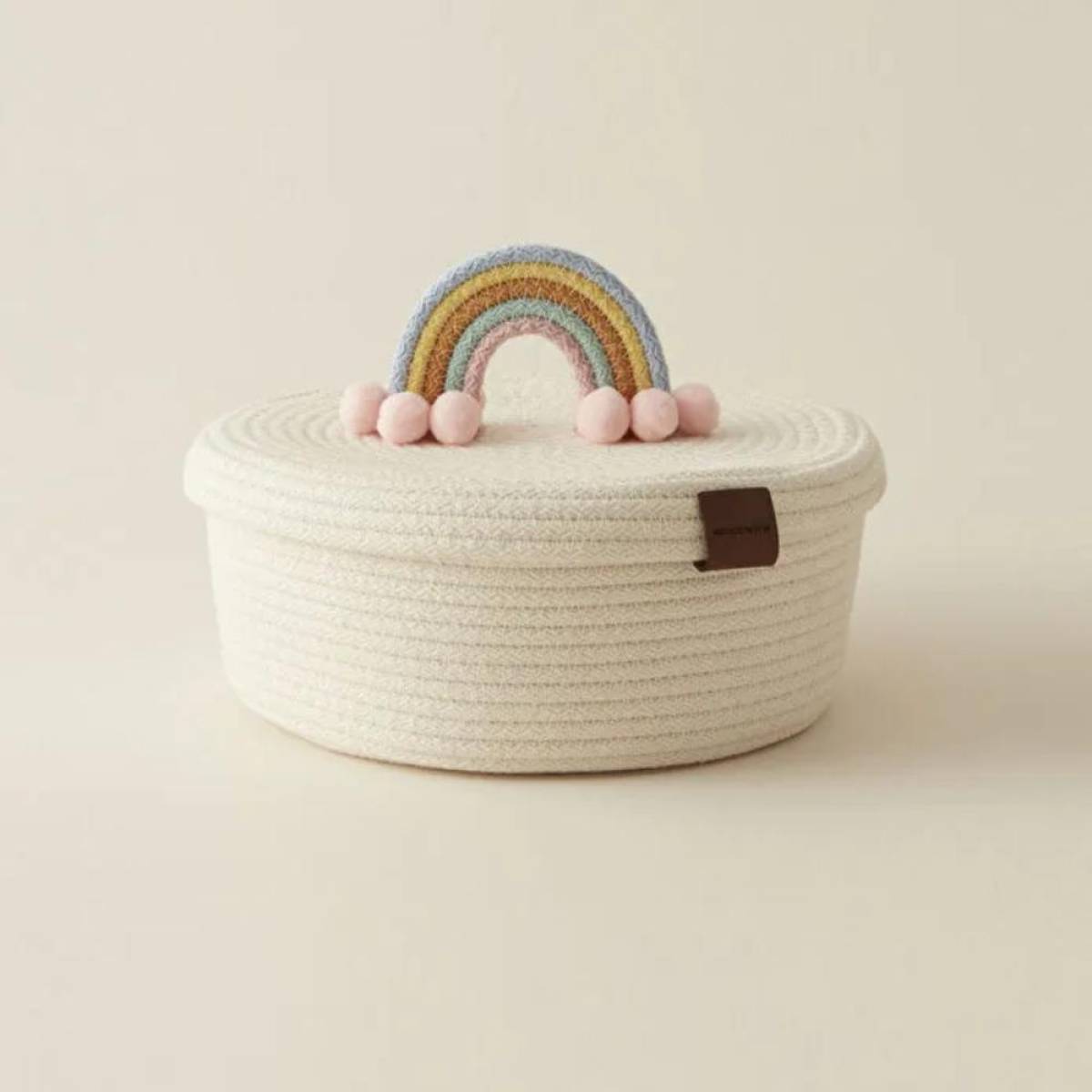 Karaca Home Rainbow Handled Woven Storage Box 21x11 Cm