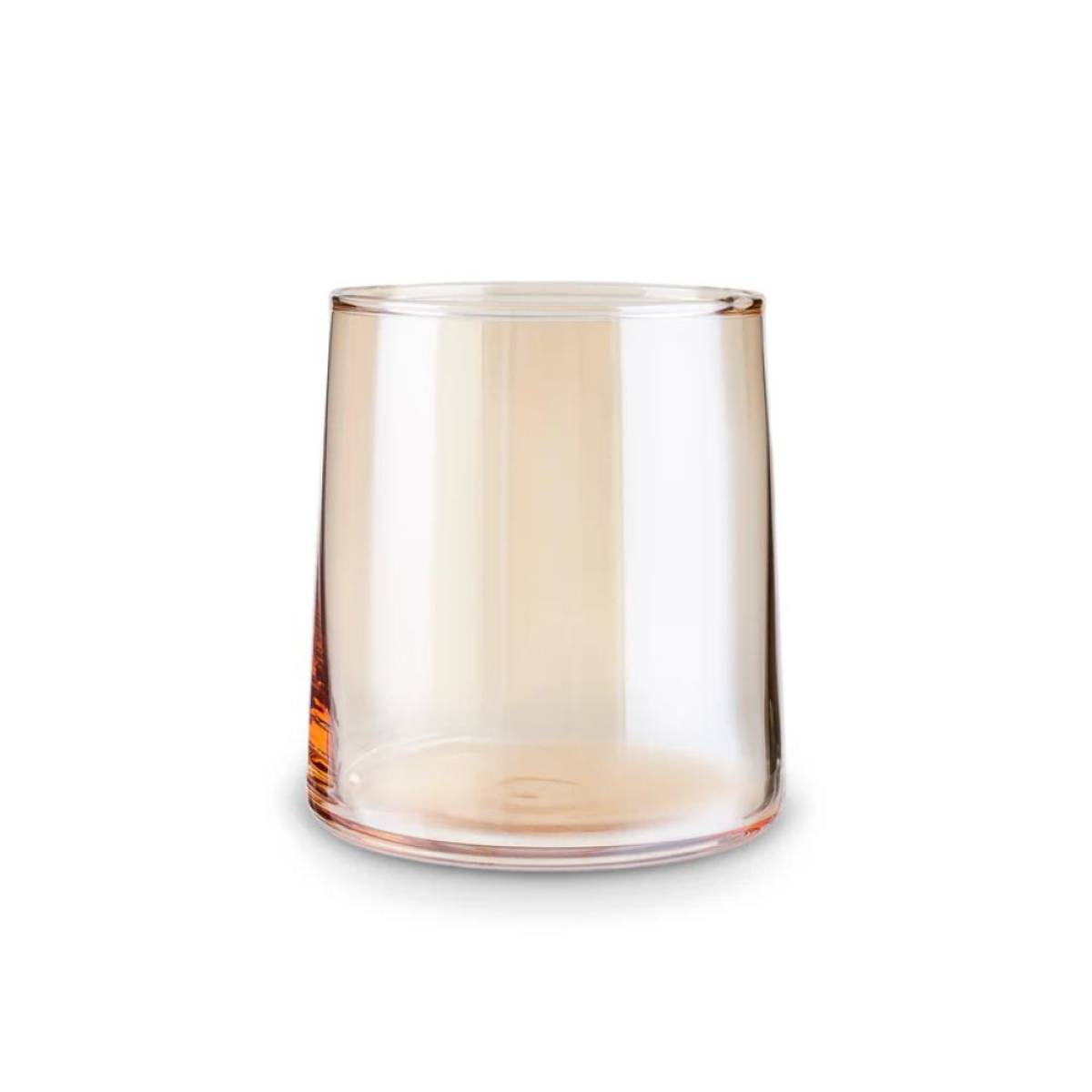 Karaca Serene 7-piece Tumbler Glass Set - Amber | 1.8 L Carafe Set