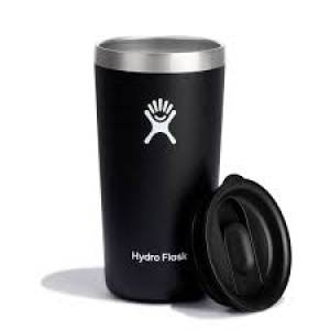 Hydro Flask - 12 OZ ALL ROUND TUMBLER PRESS-IN LID BLACK