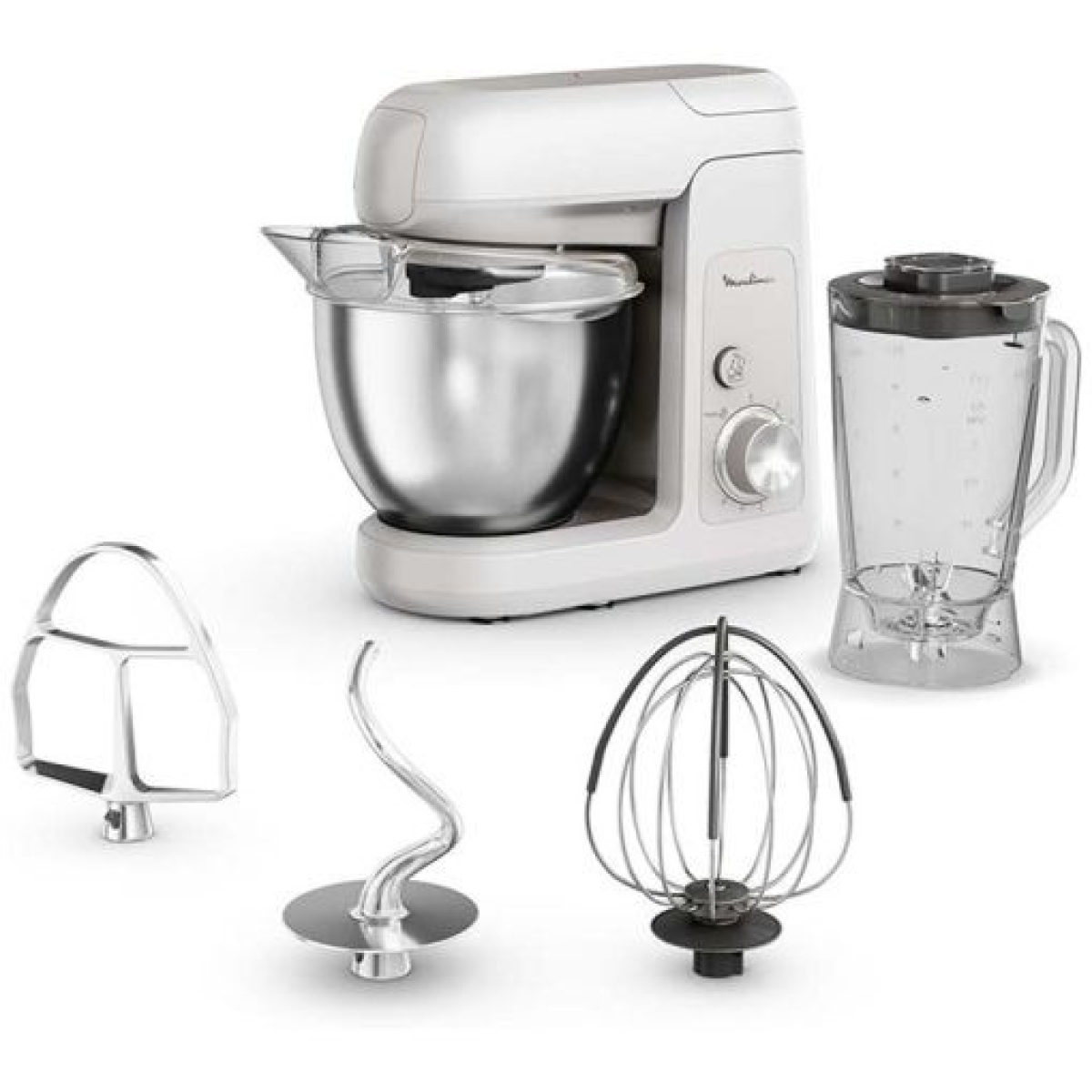 Moulinex Kitchen Machine 1100w Charlotte 4.6l + Acc 8sp