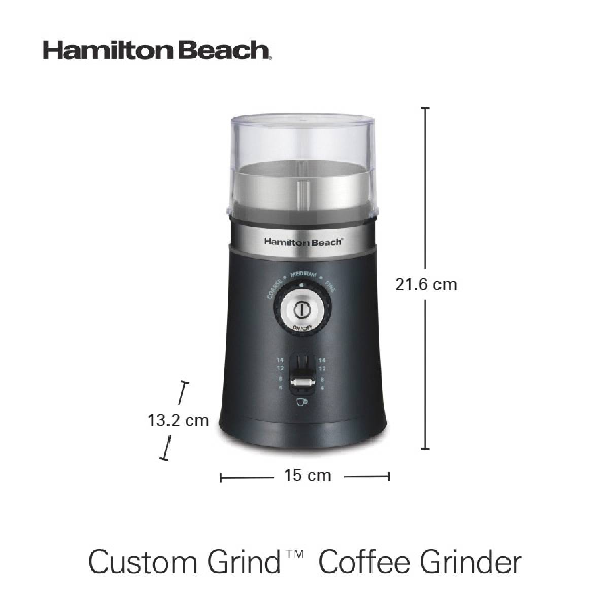 Hamilton Beach coffee grinder 80393-ME