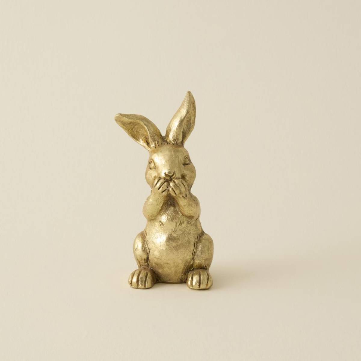 Karaca Home Helen Bunny “not Talking” Trinket - Gold