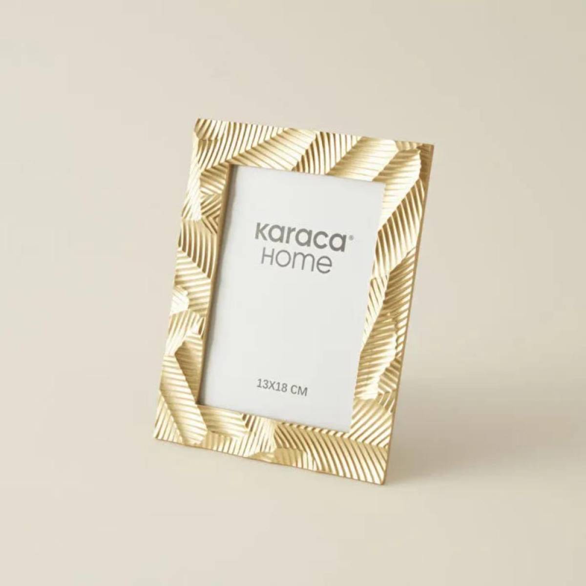 Karaca Home Lana Gold Photo Frame - 17.8×22.8 Cm