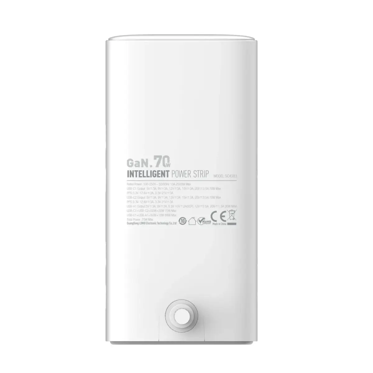 LDNIO SC4383 70W Power Strip