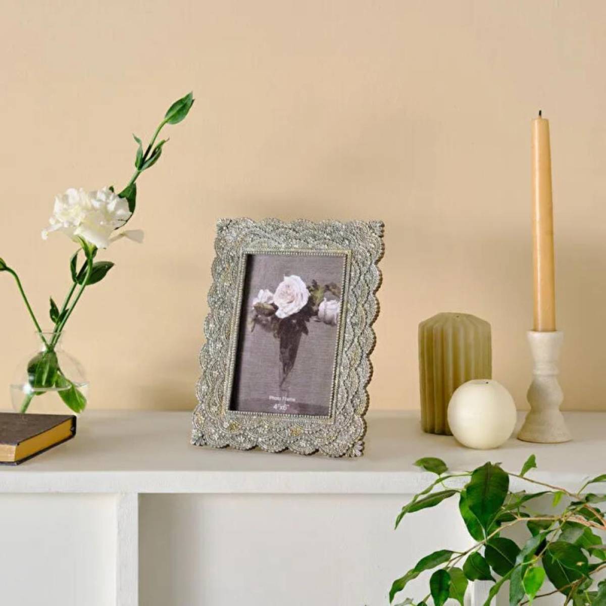 Karaca Home Lace Photo Frame 10×15 Cm
