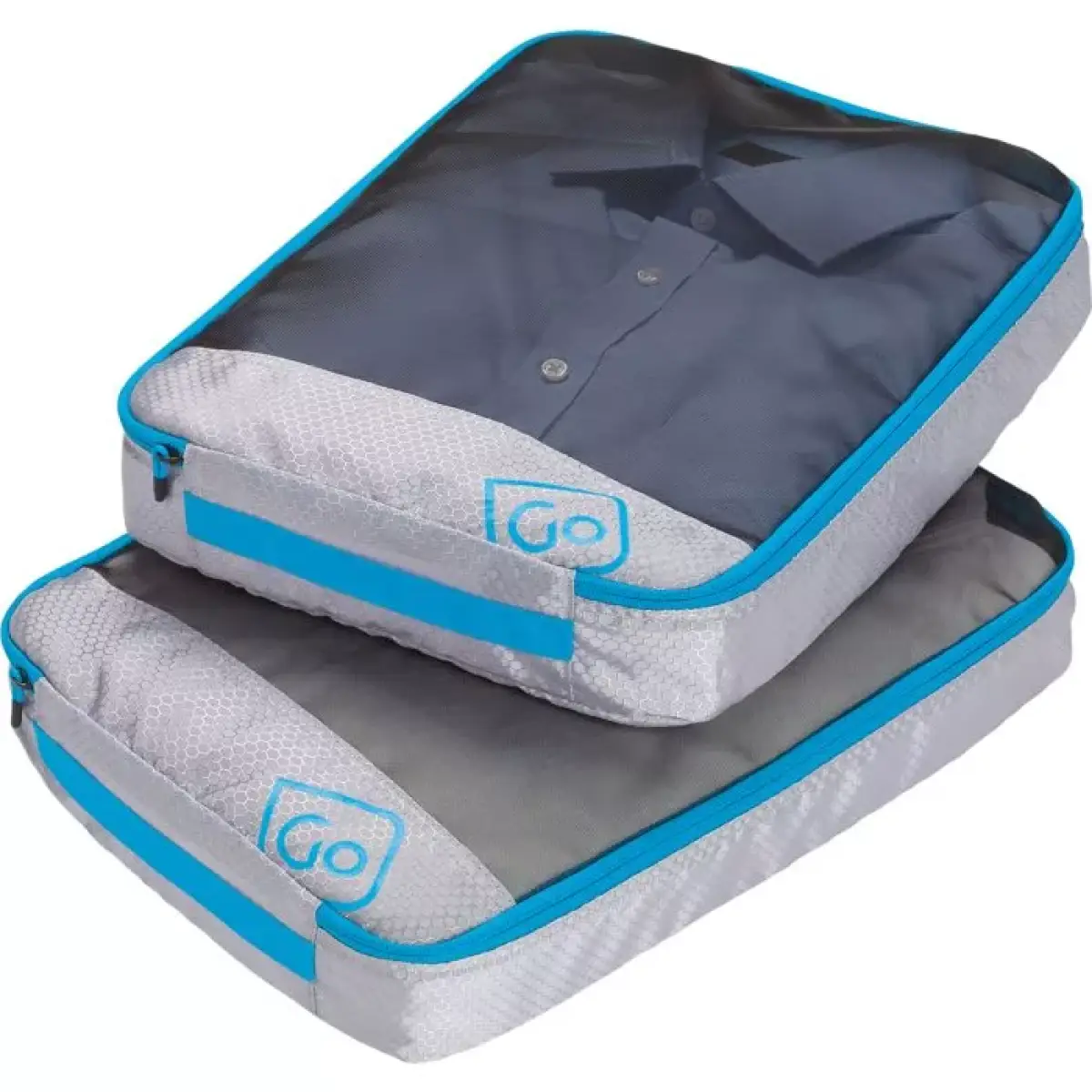 Go Travel Twin Packing Cubes (Blue)