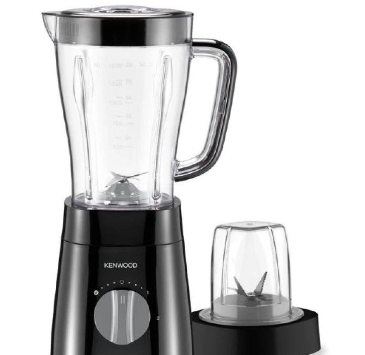 Kenwood Black Jug Blender with Mill 500w BLP15.150 GCC