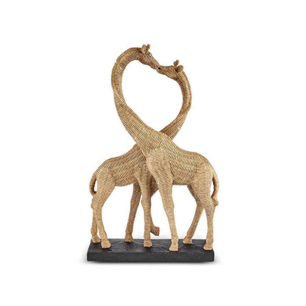 Karaca Majorca Giraffe Figurine - Natural Beige