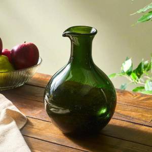 Karaca Merlot Bottle Jug – 1000 ml | Green, 153.09.01.6333