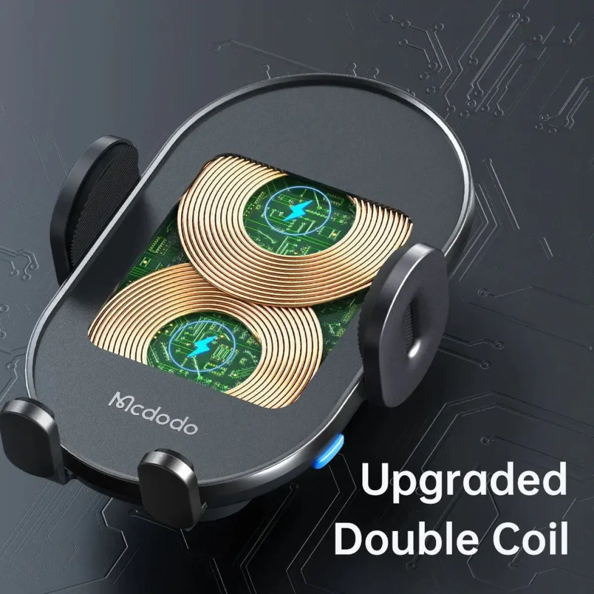 Mcdodo Dual Coil Wirelss Car Mount Charger CH-160