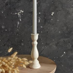 Karaca Home Vonda Candlestick 16.8 Cm - Natural Tone