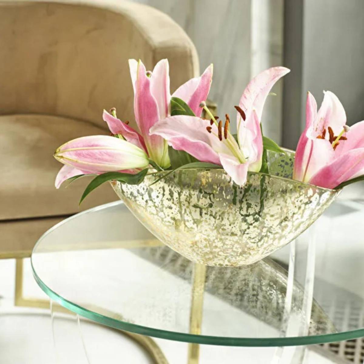 Karaca Home Jolie Decorative Bowl - Gold