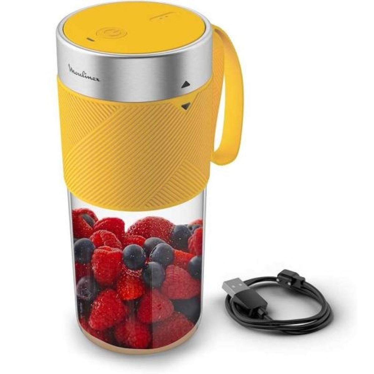 Moulinex Personal Blender Lightmix Cordless 2s Yellow