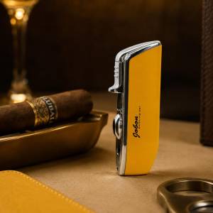 Jobon Jet Butane Torch Yellow Lighter, 528yl