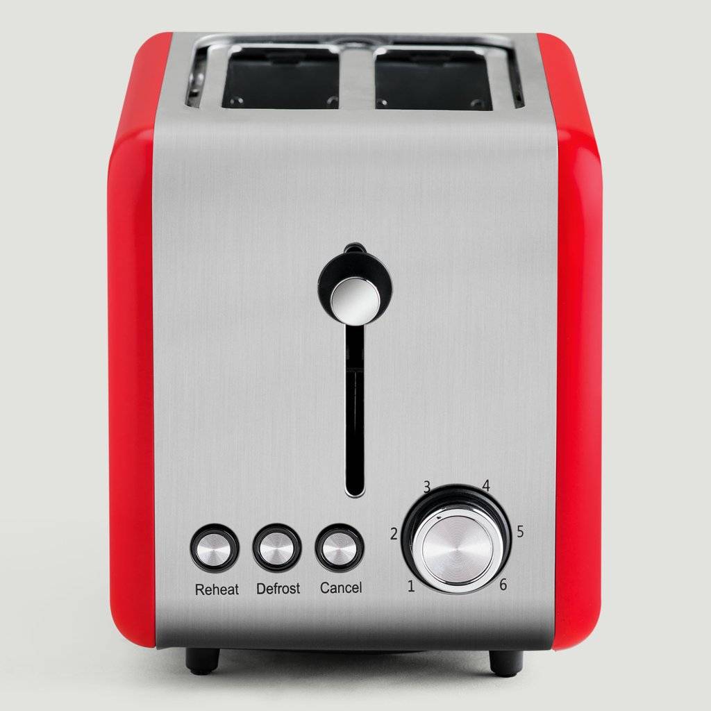Mellerware Toaster Crispy Red 850w