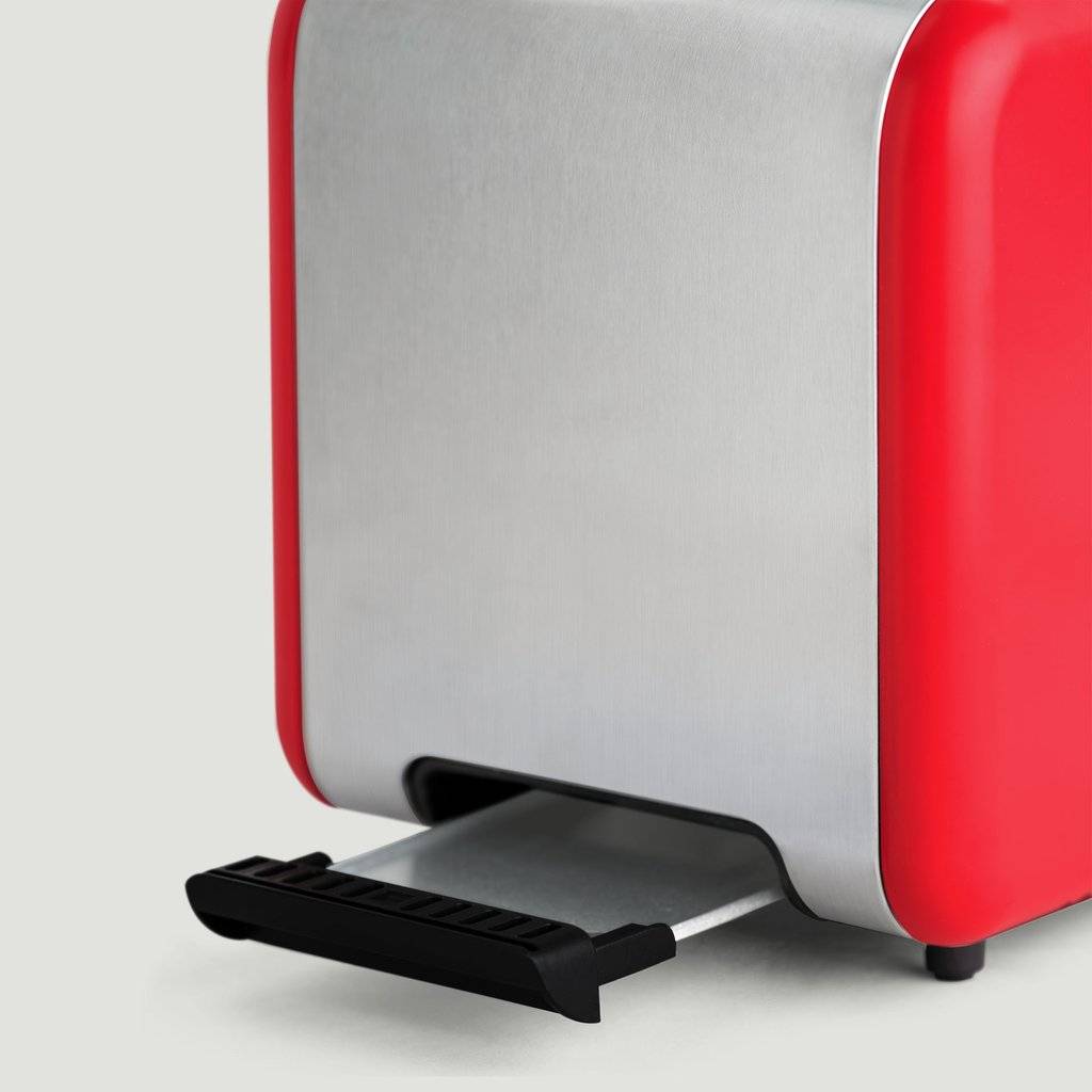 Mellerware Toaster Crispy Red 850w