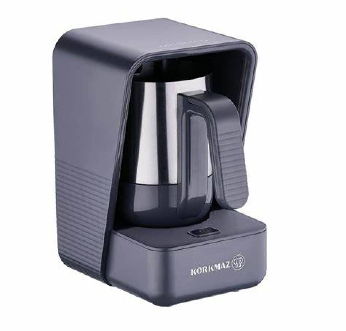 Korkmaz A863-01 Moderna Coffee Maker Grey/satin