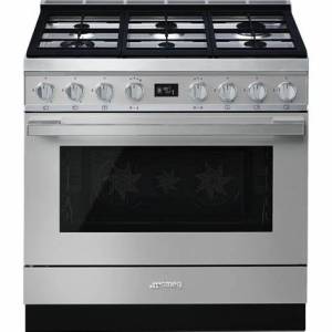 Smeg Cpf9gmx Portofino Cooker Gas/electric 90cm Inox