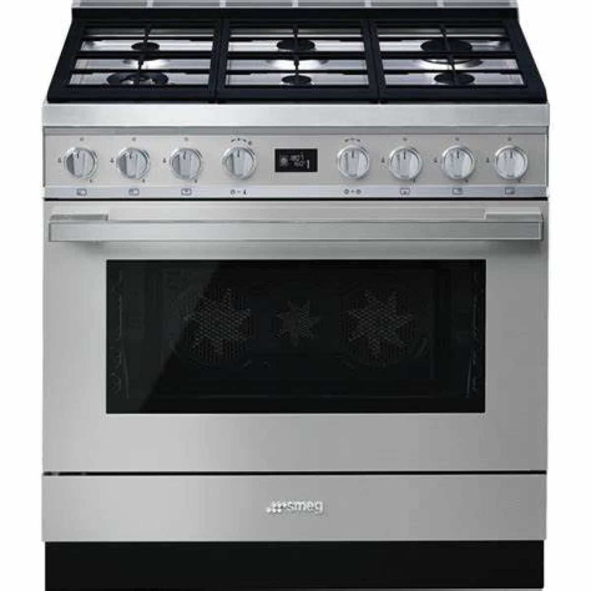 Smeg Cpf9gmx Portofino Cooker Gas/electric 90cm Inox