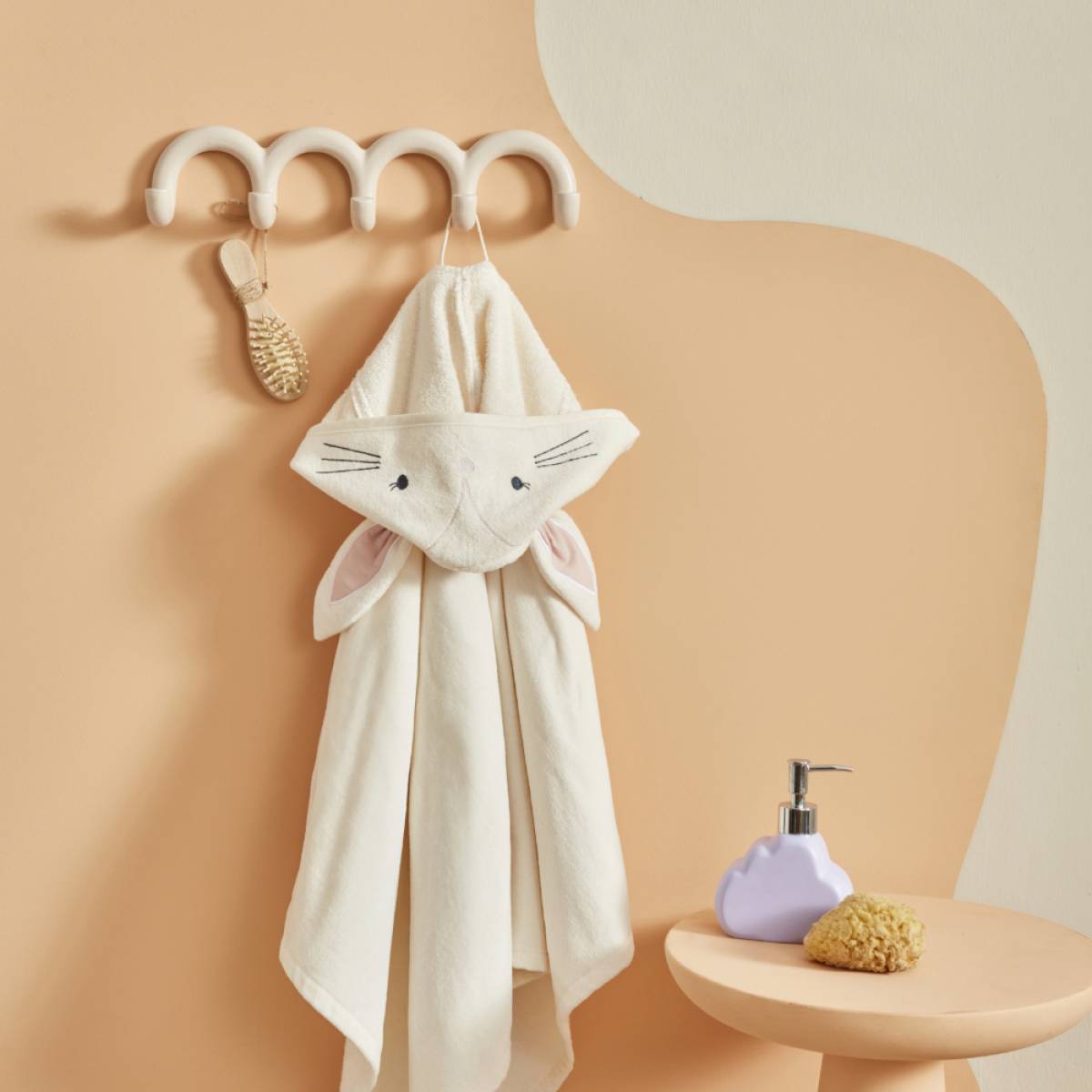 Karaca Home Baby Bunny Poncho, 200.22.11.0377