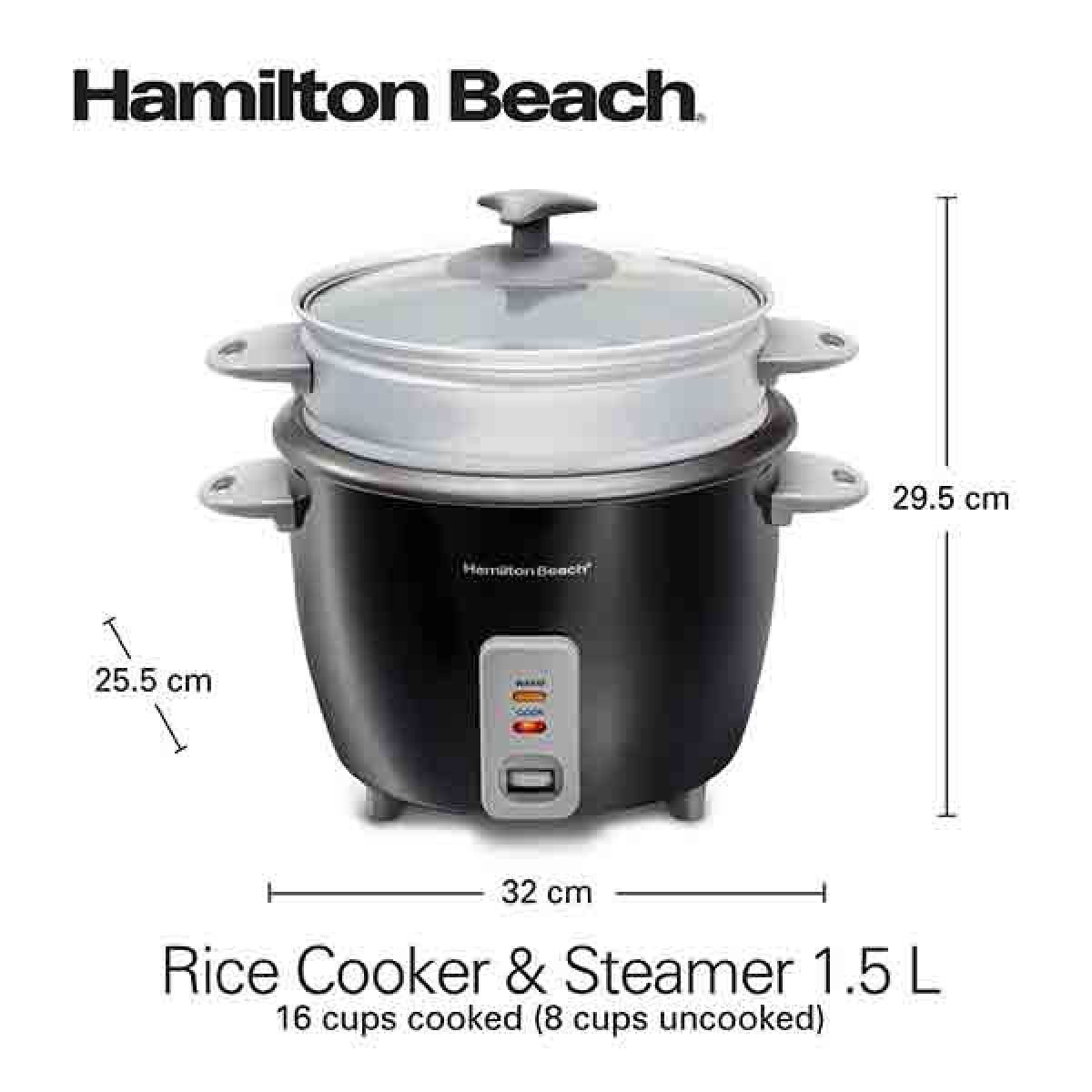 Hamilton Beach 37517-me Rice Cooker & Steam