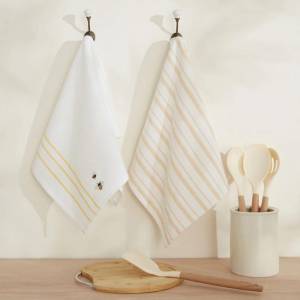 Karaca Home Bee 2-piece Kitchen Towel Set, 8680214389263
