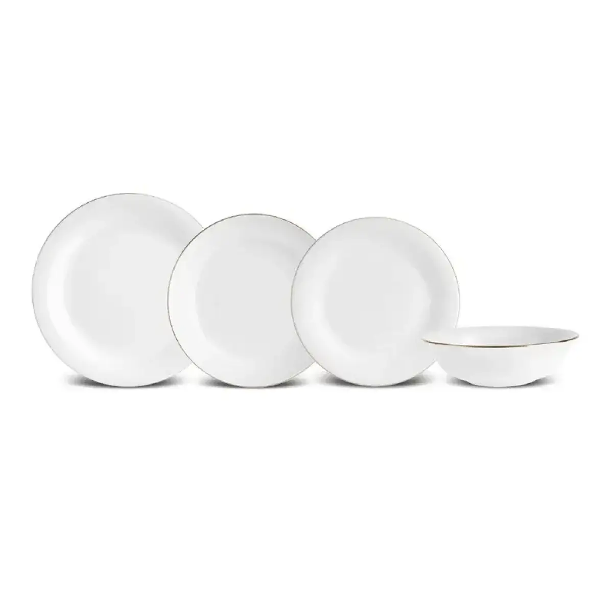 Karaca Elegance Bone Mari 24-piece Dinner Set For 6 People � Gold, 8683650406761