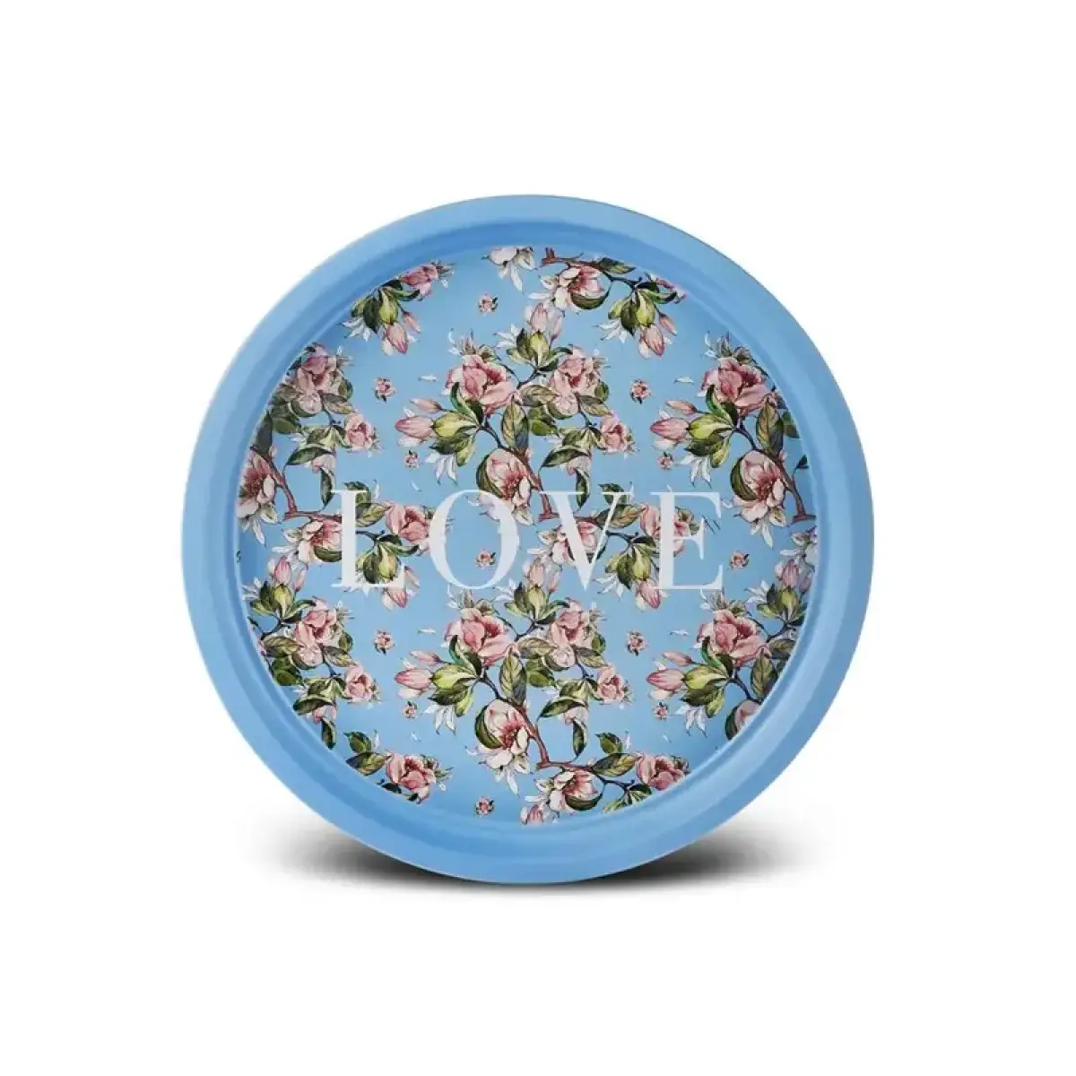 Karaca Love Metal Round Tray - 35 Cm, 153.09.01.3986
