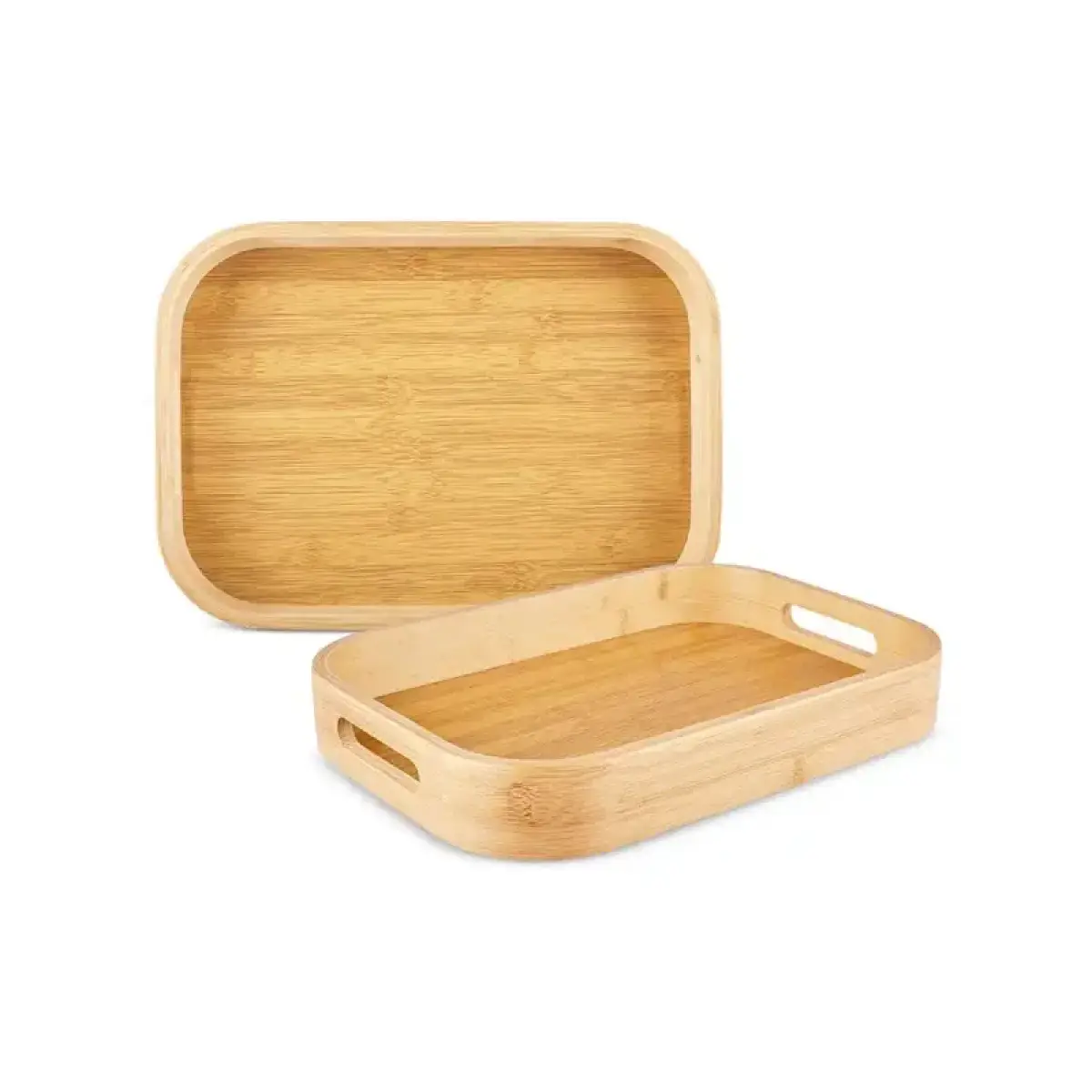 Karaca Nolan 2-piece Bamboo Tray, 153.09.01.7157