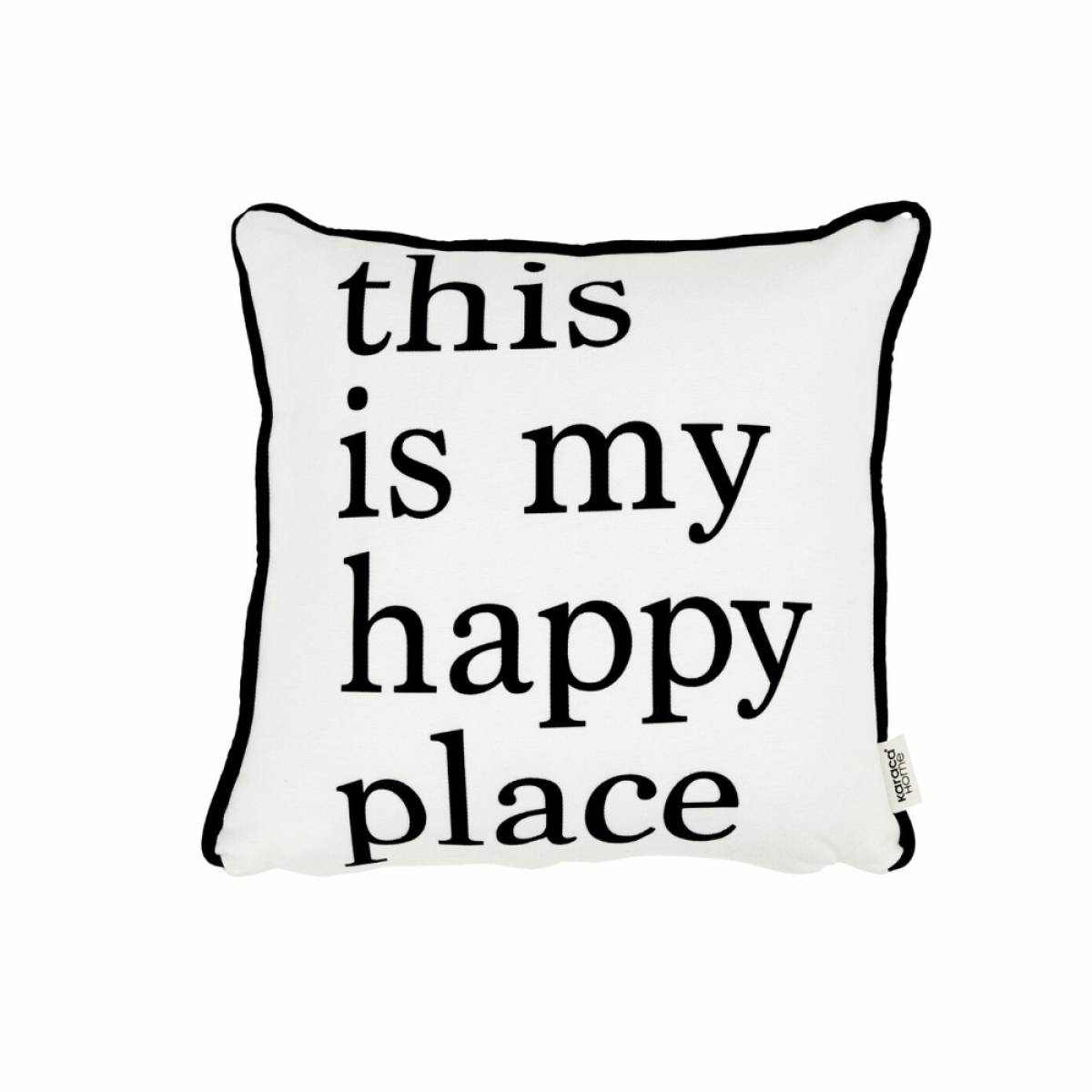 Karaca Home Happy Place Filled Cushion - 43 � 43 Cm, 153.09.01.6399