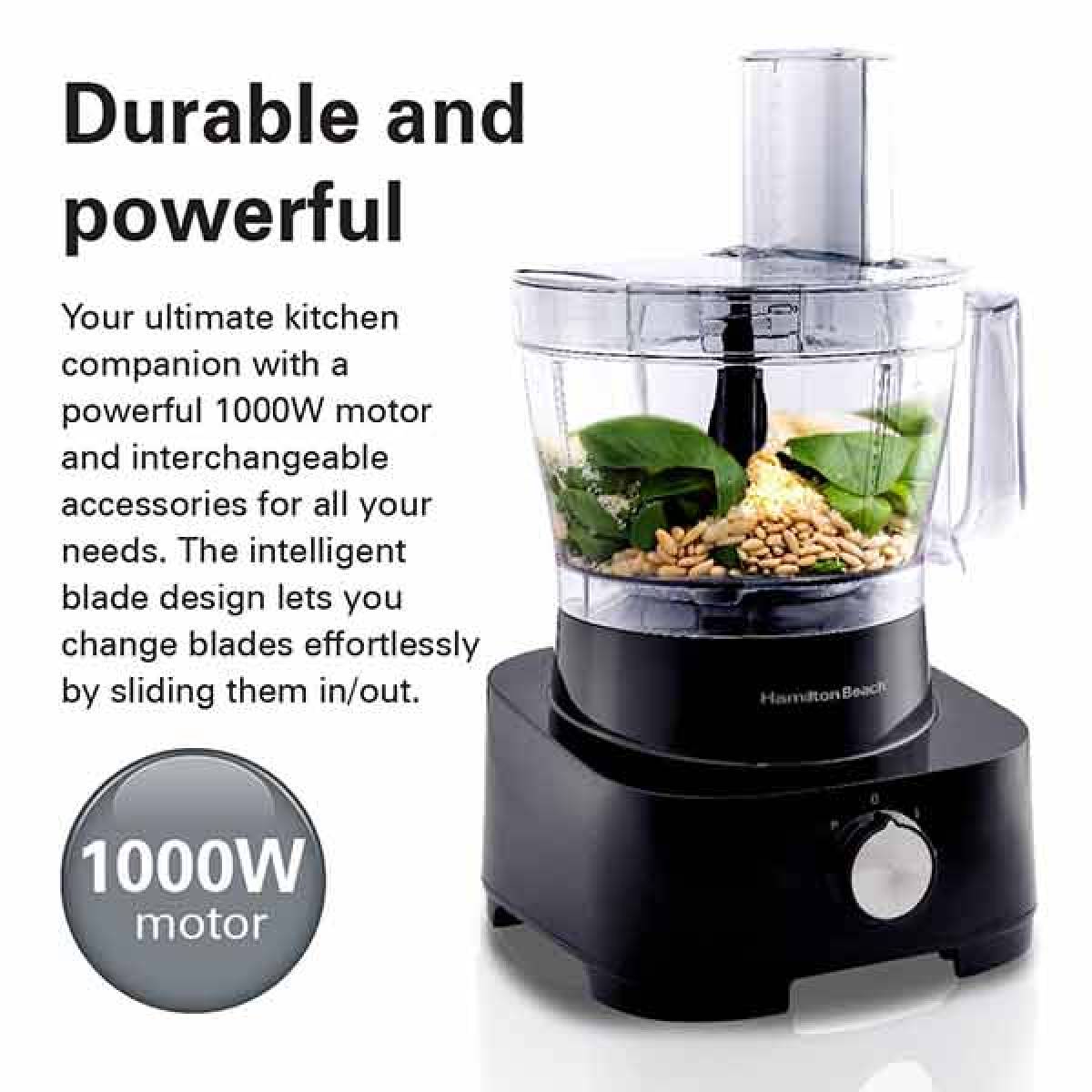 Hamilton Beach Fp1012-me 11 In 1 Food Processor