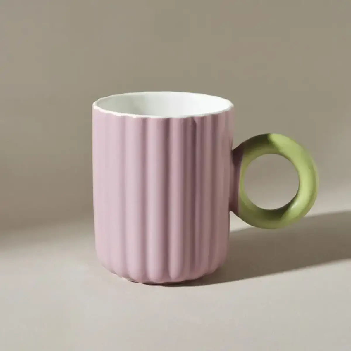Karaca Dahlia 370 Ml Mug - Purple, 153.09.01.7625