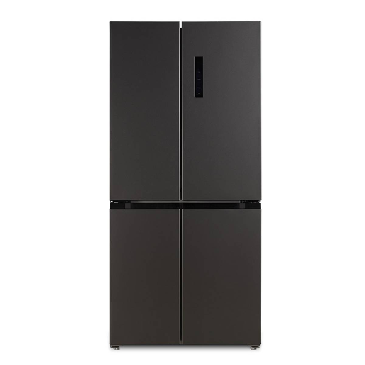 Big Chef RE-650B 4 Doors Refrigerator Black Glass