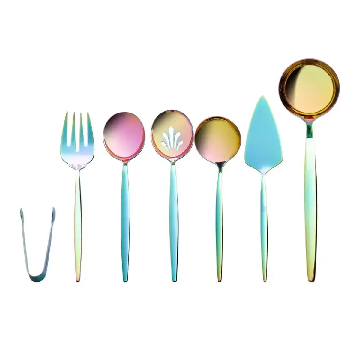Karaca Orion 7-piece Rainbow Service Set Boxed, 153.09.01.7105