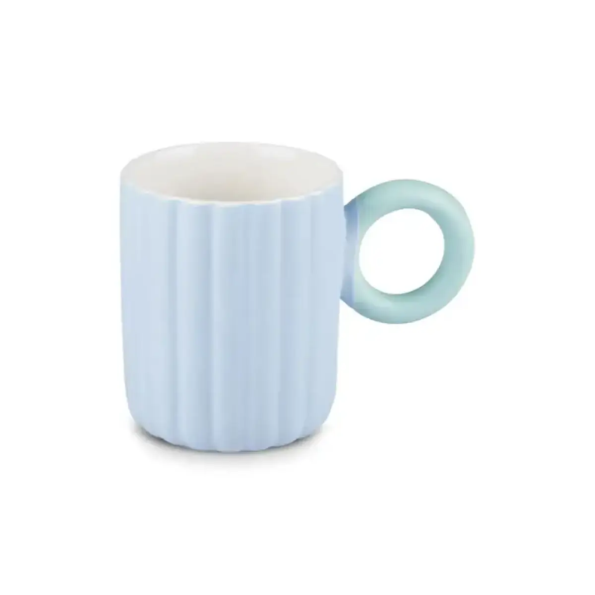 Karaca Dahlia 370 Ml Mug - Blue, 153.09.01.7624
