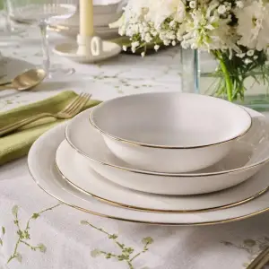 Karaca Elegance Bone Mari 24-piece Dinner Set For 6 People � Gold, 8683650406761