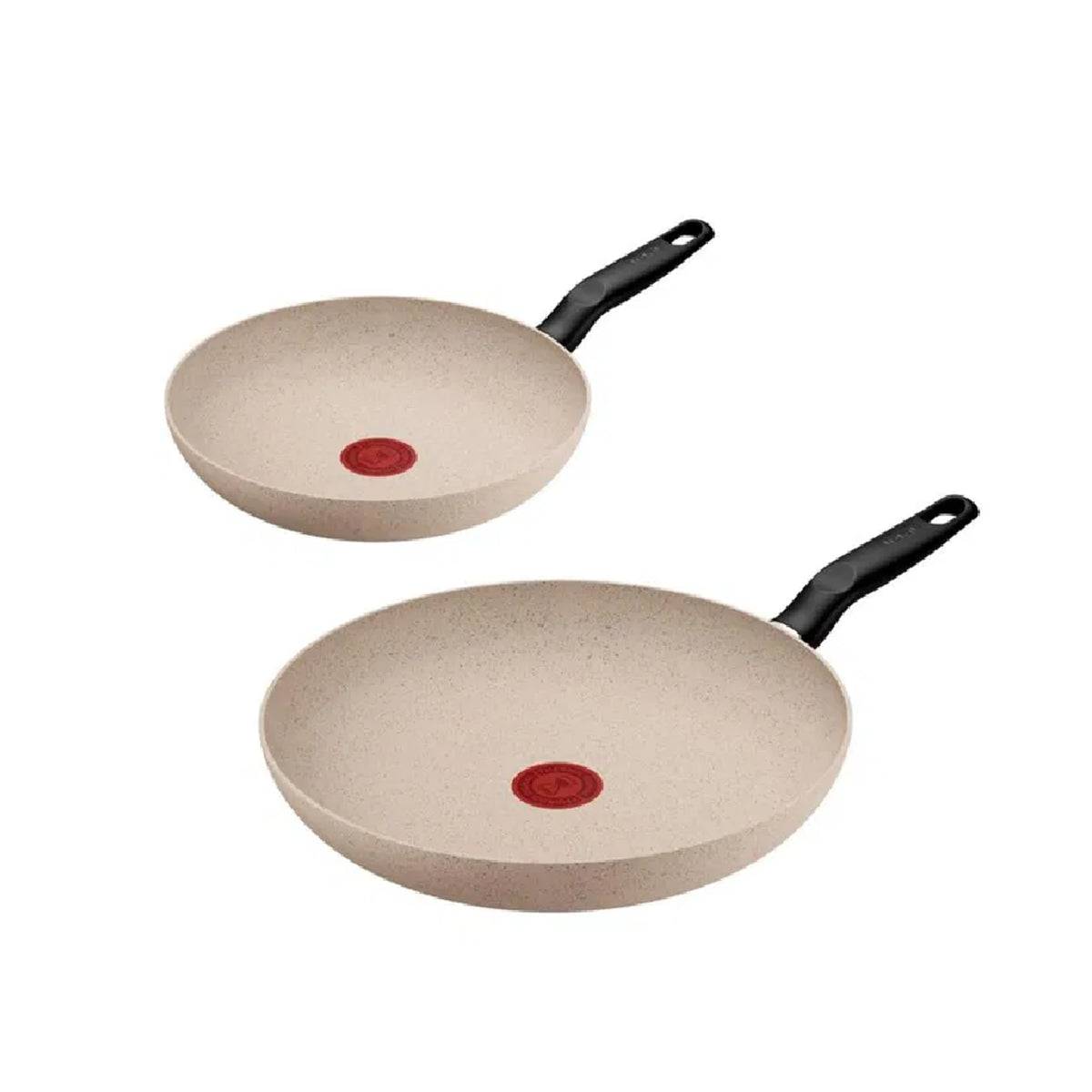 Tefal G0079053	Essential Beige Frypan Set 2 Pcs (frypan 24/28 Cm)