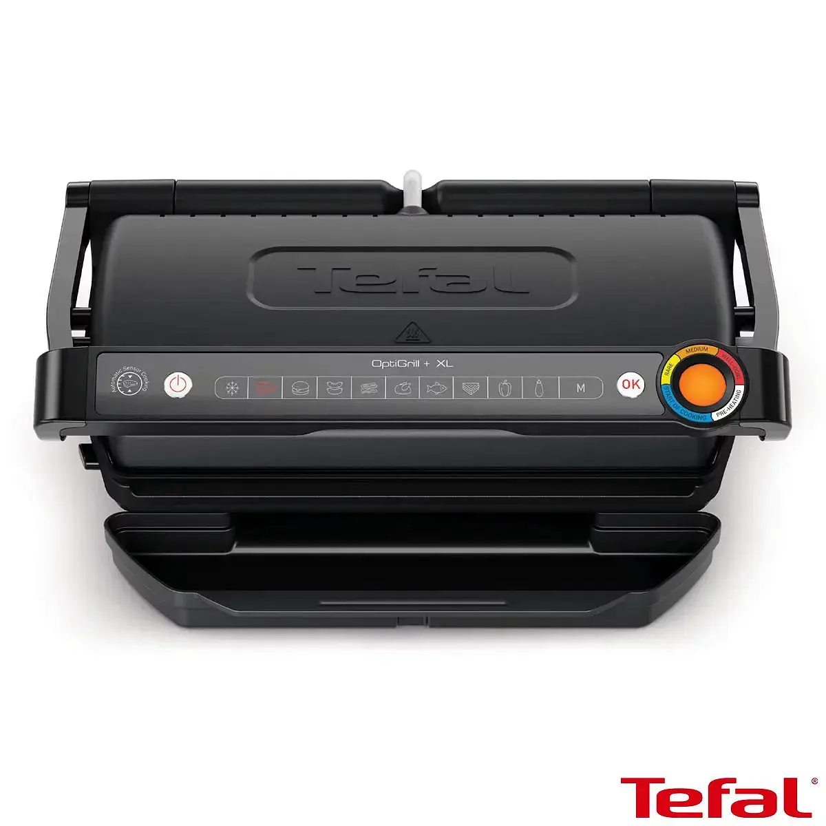 Tefal Optigrill+ Xl 6-8 Portion Indoor Smart Grill, Black 2000w