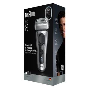 Braun Shaver 8617s Silv Box Euro