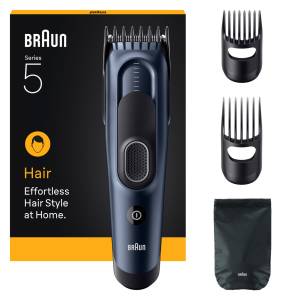 Braun Hairclip Hc5550 Blkdpblu  Box Euro