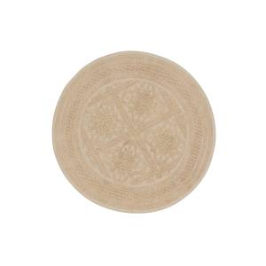 Karaca Home Vio Ecru Round Mat � 100 X 100 Cm, 200.22.02.0015