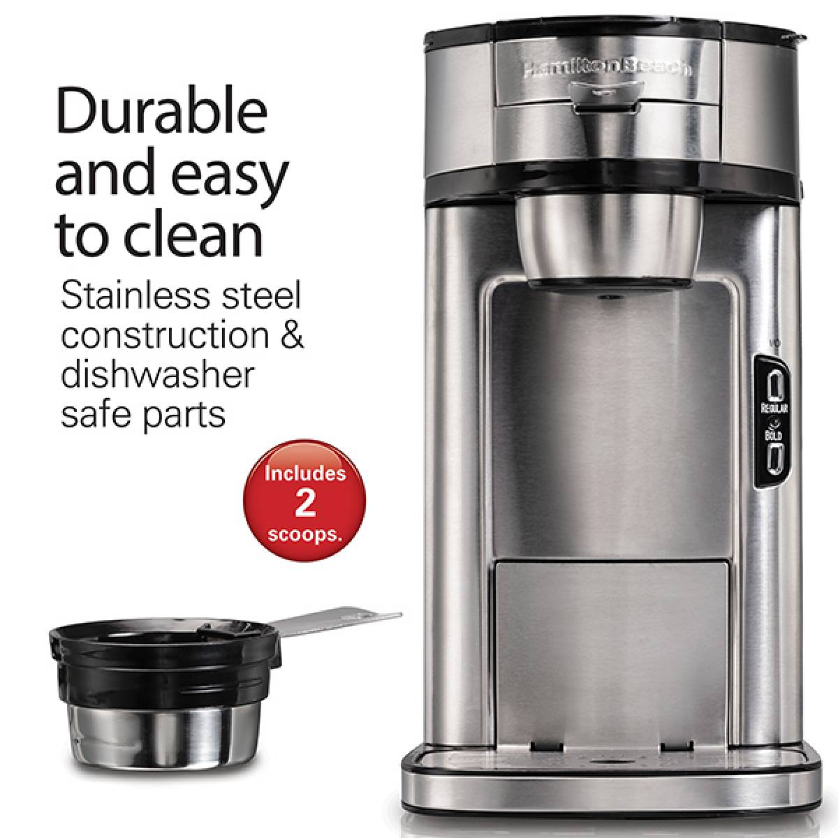 Hamilton Beach 49981-sau Coffee Maker Single Serve