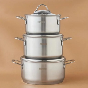 Karaca Fiorino Compact Cookware Set 6-pieces, 153.09.01.8580