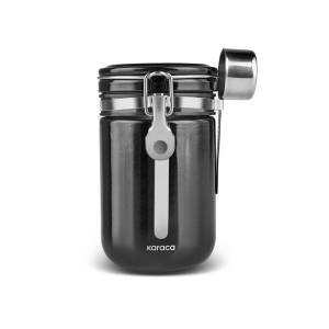 Karaca Mastermaid Locked Glass Storage Container – 650 ml | Black, 153.09.01.5804