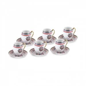 Karaca S�?�t Coffee Cup Set For 6 People - 90 Ml, 8683650329381